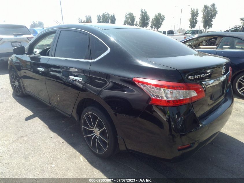 2014 NISSAN SENTRA S - 3N1AB7AP3EY339595