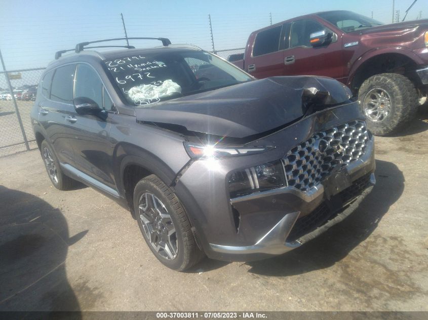 2021 HYUNDAI SANTA FE HYBRID LIMITED - KM8S5DA18MU006972