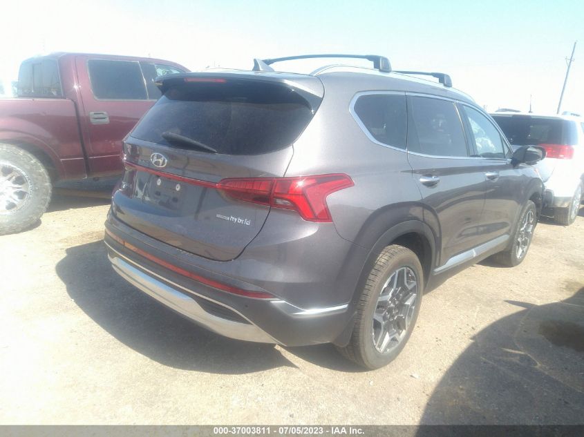 2021 HYUNDAI SANTA FE HYBRID LIMITED - KM8S5DA18MU006972