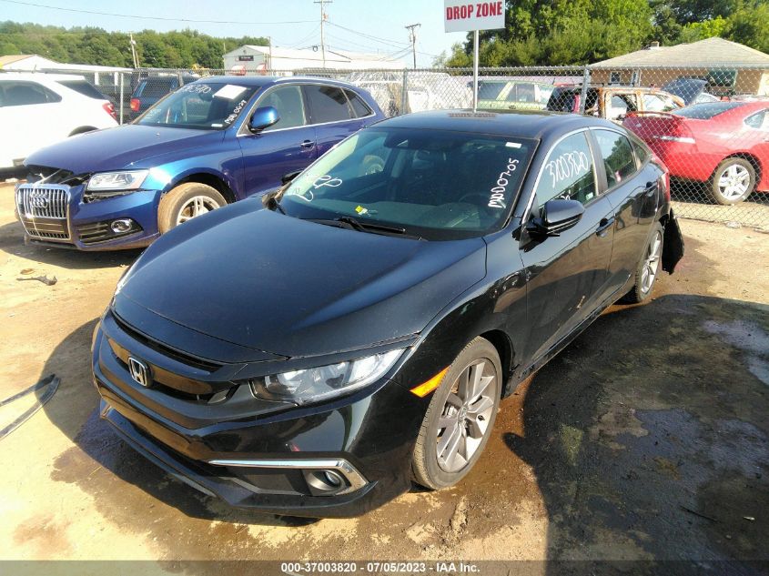 2020 HONDA CIVIC SEDAN EX - 19XFC1F37LE016510
