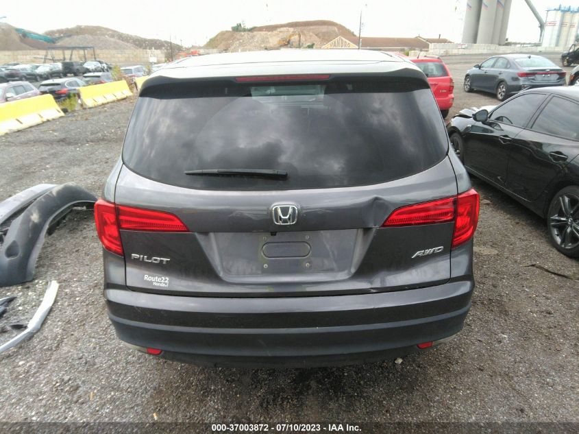 2018 HONDA PILOT LX - 5FNYF6H16JB067223