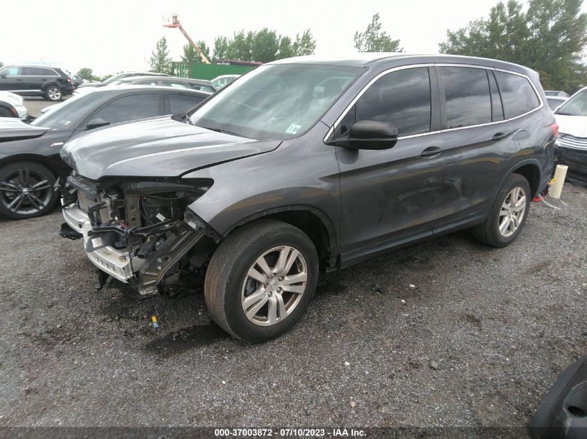 2018 HONDA PILOT LX - 5FNYF6H16JB067223
