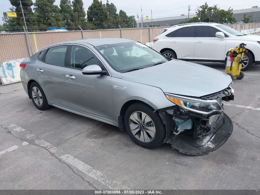2017 KIA OPTIMA HYBRID BASE - KNAGT4LC4H5005846