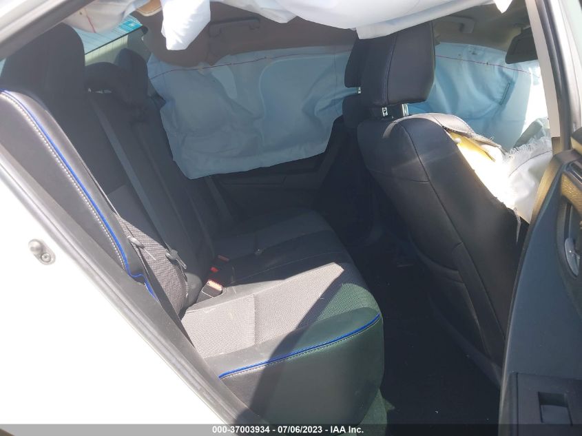 2019 TOYOTA COROLLA L/LE/SE/XLE/XSE - 2T1BURHE6KC210127