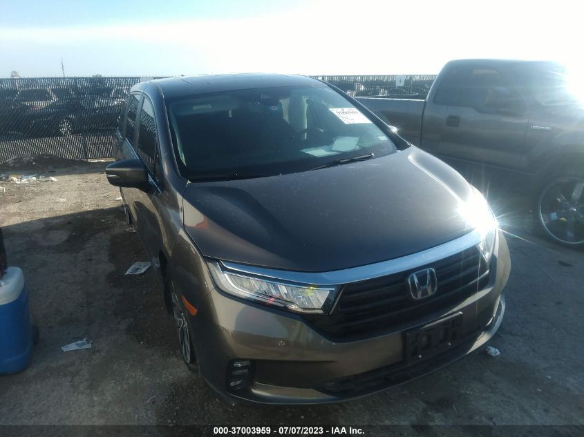 2021 HONDA ODYSSEY EXL - 5FNRL6H75MB042528
