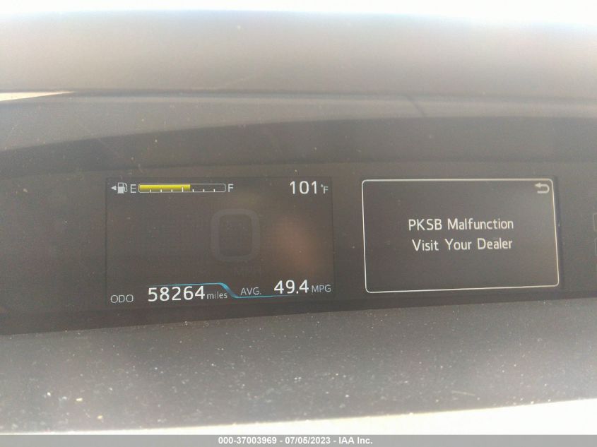 2021 TOYOTA PRIUS L - JTDKAMFU0M3141436