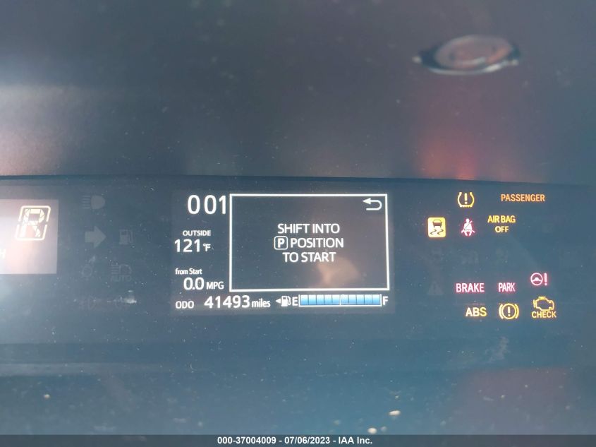2018 TOYOTA PRIUS C ONE/TWO/THREE/FOUR - JTDKDTB30J1604567