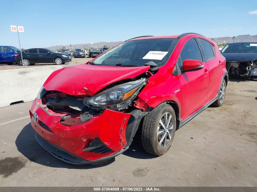 2018 TOYOTA PRIUS C ONE/TWO/THREE/FOUR - JTDKDTB30J1604567