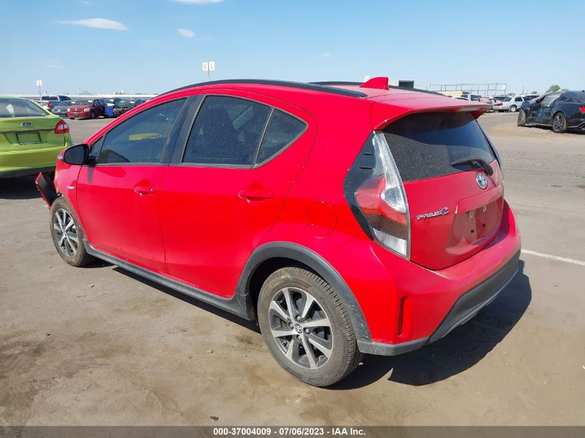 2018 TOYOTA PRIUS C ONE/TWO/THREE/FOUR - JTDKDTB30J1604567