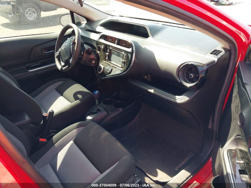2018 TOYOTA PRIUS C ONE/TWO/THREE/FOUR - JTDKDTB30J1604567