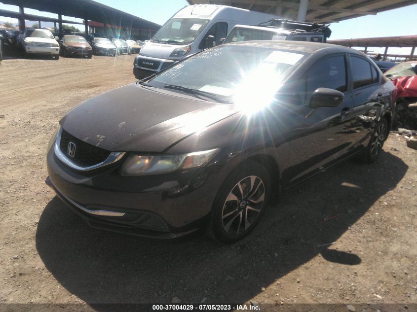2014 HONDA CIVIC SEDAN EX - 2HGFB2F81EH518541