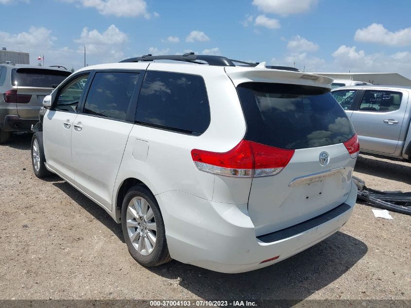 2014 TOYOTA SIENNA XLE/XLE AAS/LTD - 5TDYK3DC0ES422972