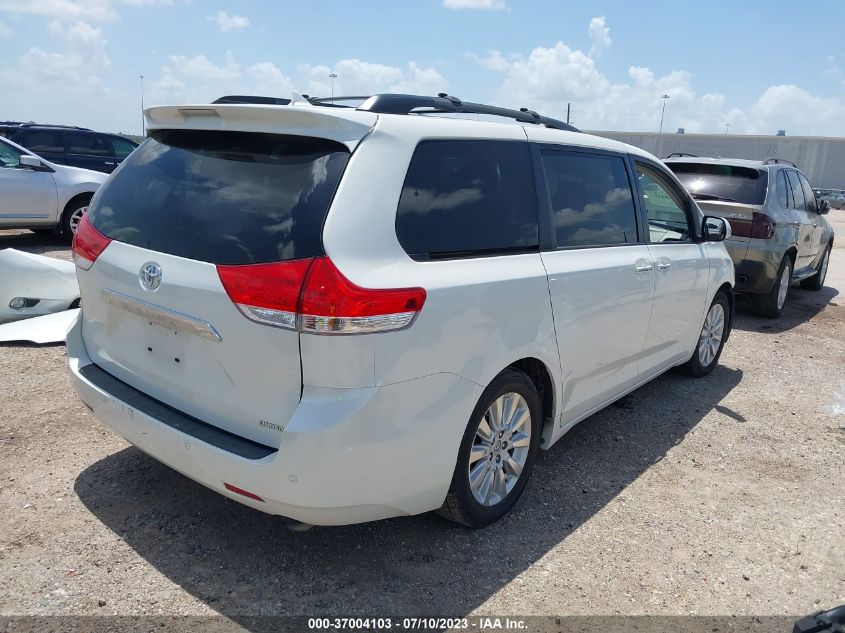 2014 TOYOTA SIENNA XLE/XLE AAS/LTD - 5TDYK3DC0ES422972