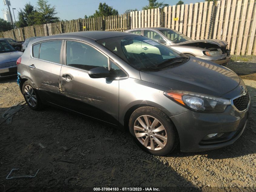 2015 KIA FORTE 5-DOOR EX - KNAFX5A82F5320954
