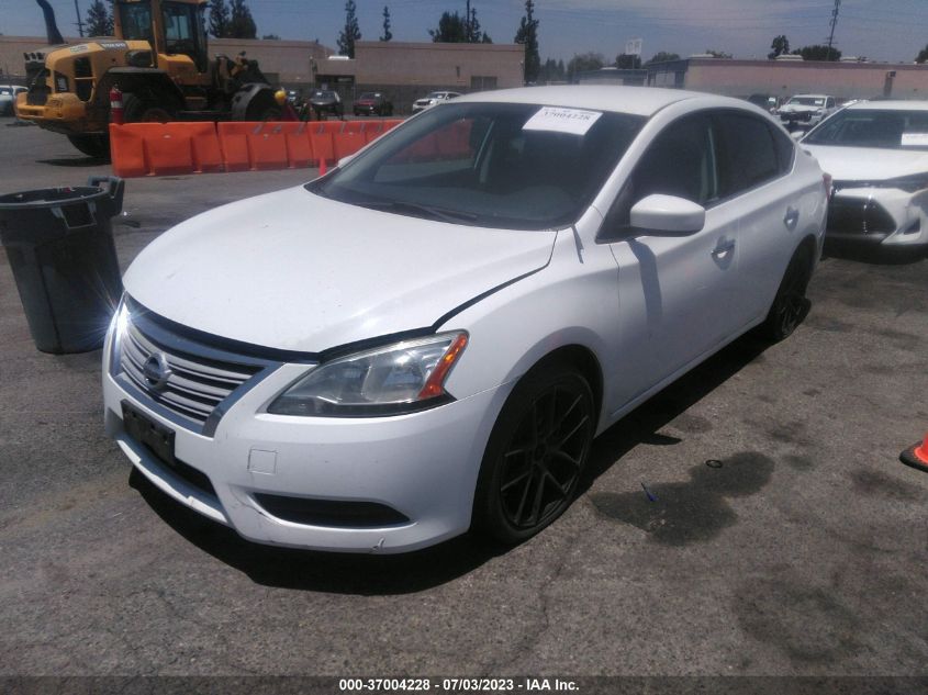 2015 NISSAN SENTRA S - 3N1AB7AP6FY227746