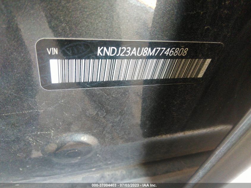 2021 KIA SOUL S - KNDJ23AU8M7746808
