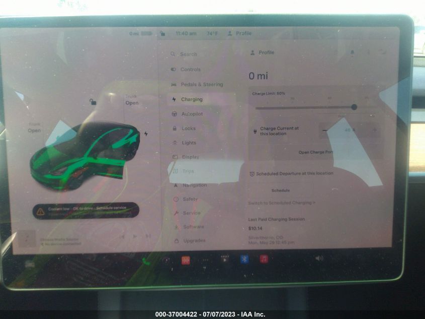 2022 TESLA MODEL 3 - 5YJ3E1EB7NF119073