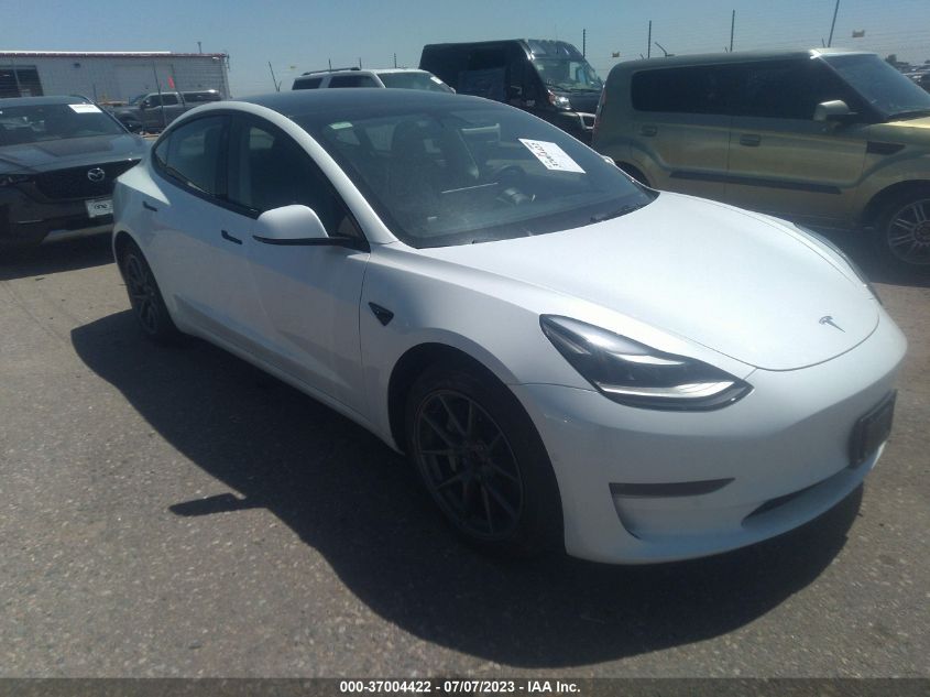 2022 TESLA MODEL 3 - 5YJ3E1EB7NF119073