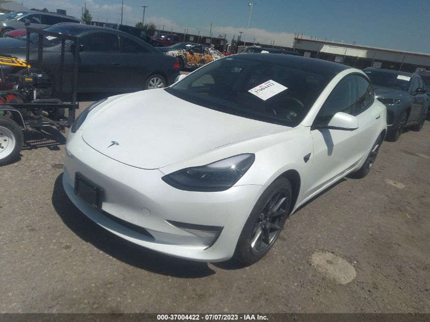 2022 TESLA MODEL 3 - 5YJ3E1EB7NF119073