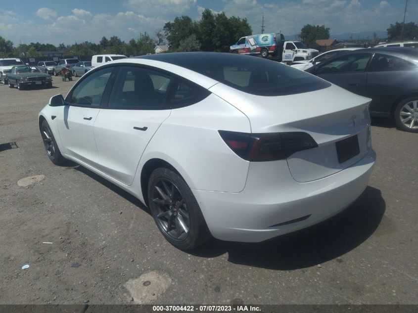 2022 TESLA MODEL 3 - 5YJ3E1EB7NF119073