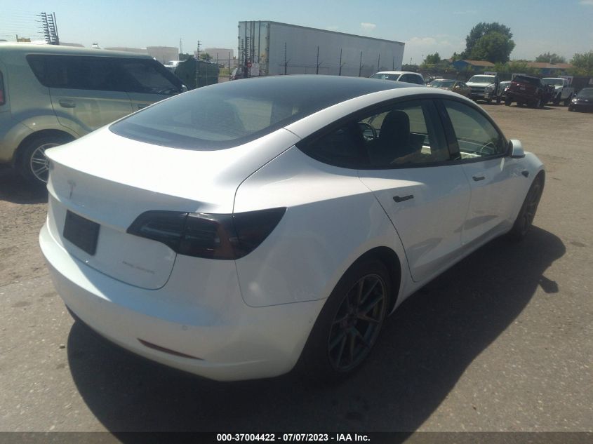 2022 TESLA MODEL 3 - 5YJ3E1EB7NF119073