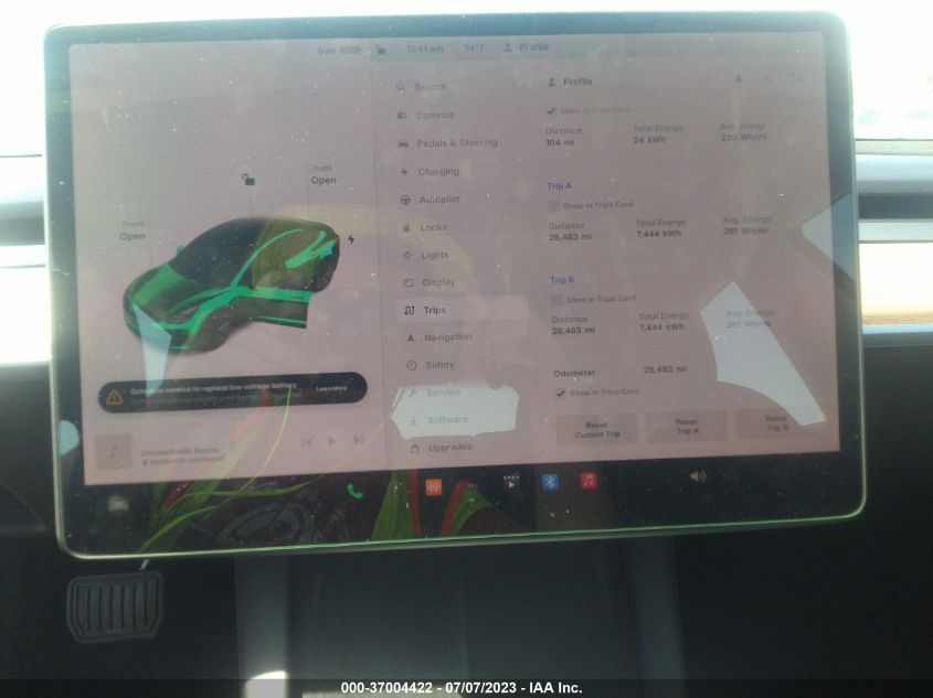 2022 TESLA MODEL 3 - 5YJ3E1EB7NF119073