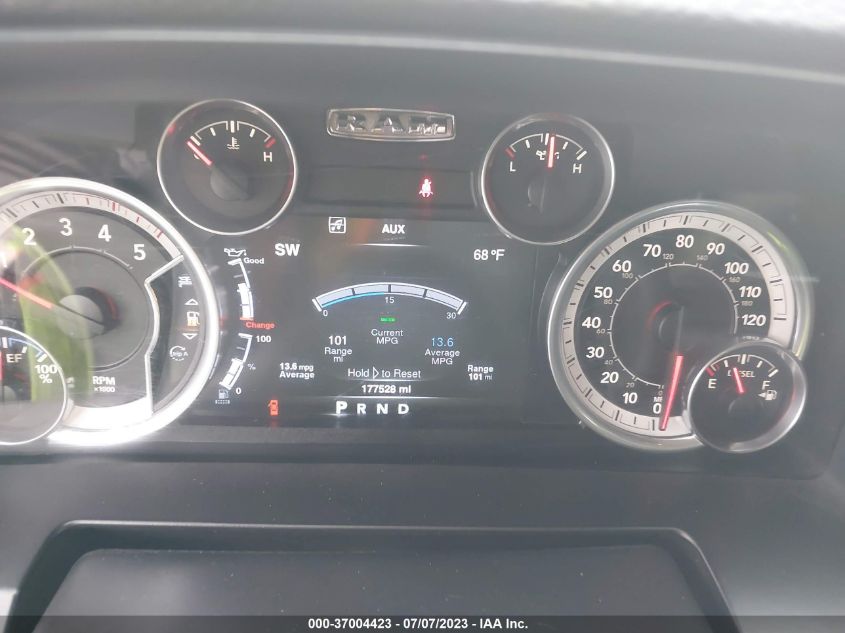 2016 RAM 2500 LARAMIE - 3C6UR5FL1GG101390