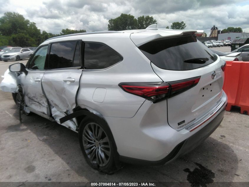 2022 TOYOTA HIGHLANDER PLATINUM - 5TDFZRBH2NS162093