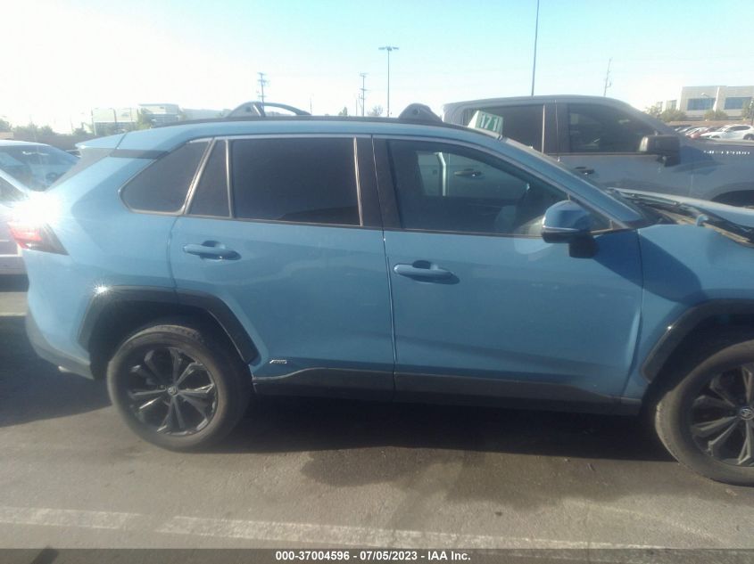 2022 TOYOTA RAV4 HYBRID SE - 4T3T6RFV8NU072618