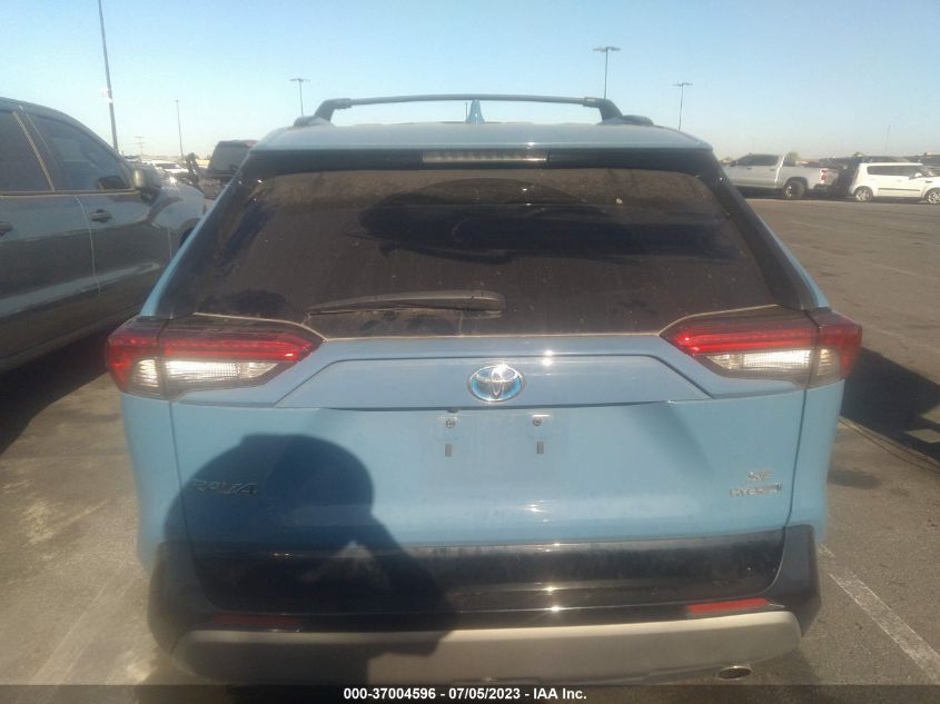 2022 TOYOTA RAV4 HYBRID SE - 4T3T6RFV8NU072618
