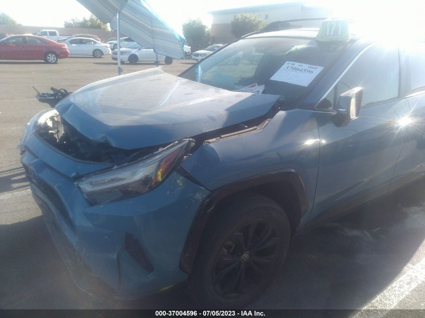 2022 TOYOTA RAV4 HYBRID SE - 4T3T6RFV8NU072618