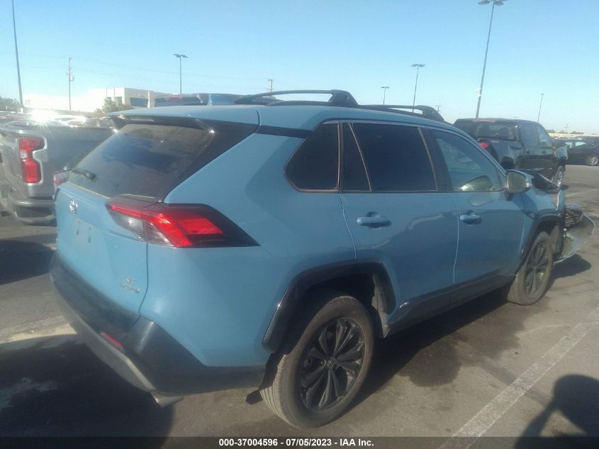 2022 TOYOTA RAV4 HYBRID SE - 4T3T6RFV8NU072618