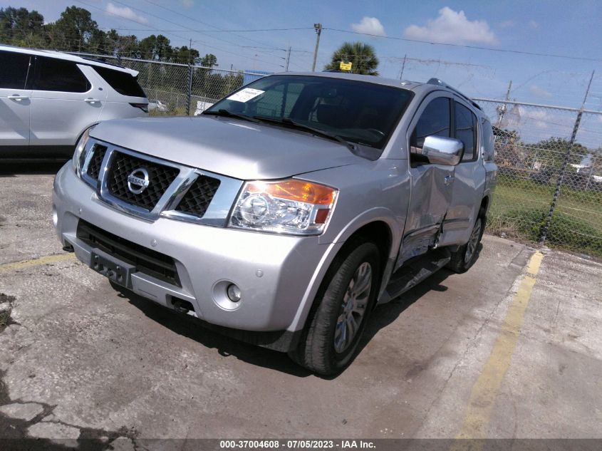 2015 NISSAN ARMADA PLATINUM - 5N1BA0ND8FN614688