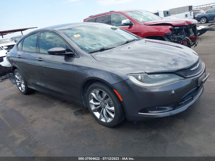2015 CHRYSLER 200 S - 1C3CCCBB4FN638627
