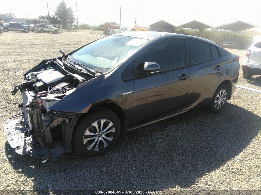 2021 TOYOTA PRIUS LE/XLE - JTDL9MFU7M3027303