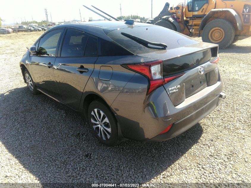 2021 TOYOTA PRIUS LE/XLE - JTDL9MFU7M3027303