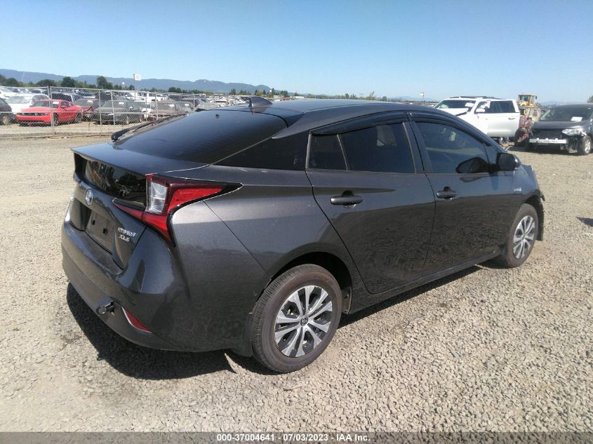 2021 TOYOTA PRIUS LE/XLE - JTDL9MFU7M3027303