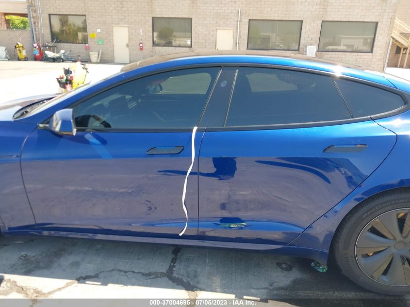 2021 TESLA MODEL S LONG RANGE - 5YJSA1E50MF447287