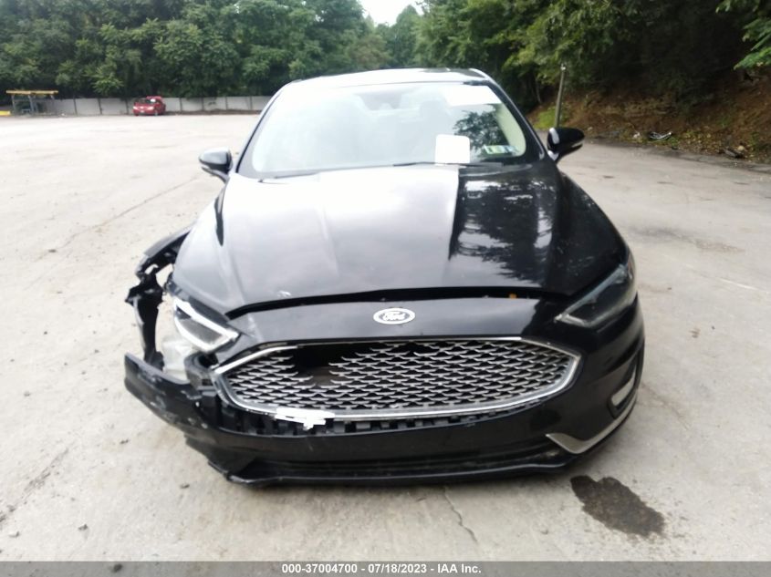 2019 FORD FUSION HYBRID TITANIUM - 3FA6P0RU4KR138886