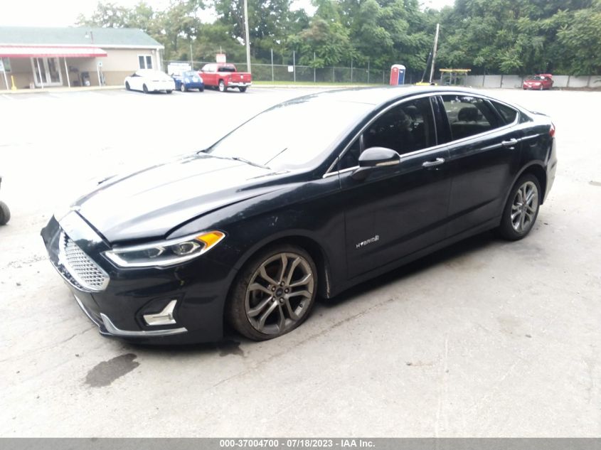 2019 FORD FUSION HYBRID TITANIUM - 3FA6P0RU4KR138886