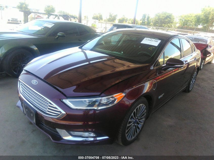 2017 FORD FUSION ENERGI SE - 3FA6P0PU2HR157870