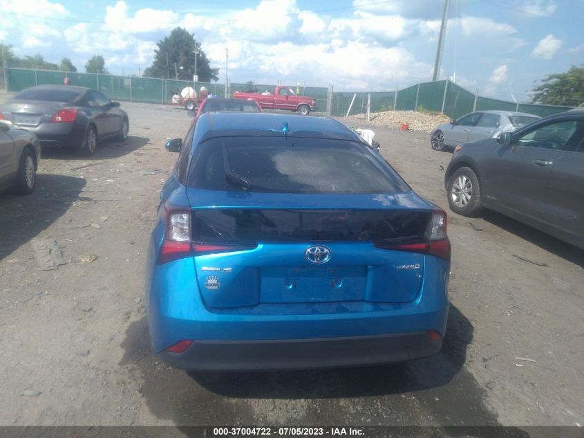 2021 TOYOTA PRIUS L - JTDKAMFU1M3133460