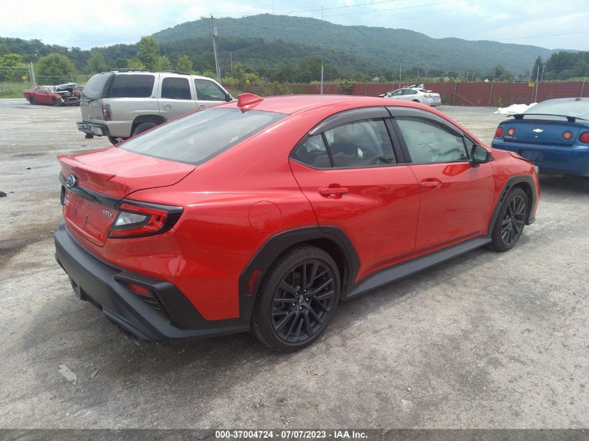 2022 SUBARU WRX PREMIUM - JF1VBAF61N9019537