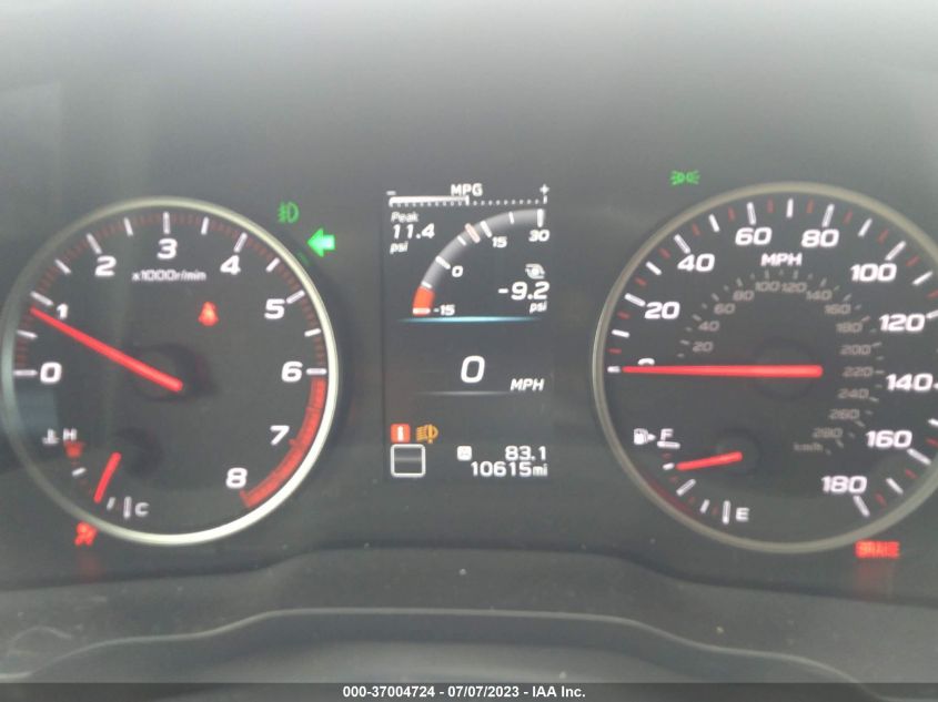 2022 SUBARU WRX PREMIUM - JF1VBAF61N9019537