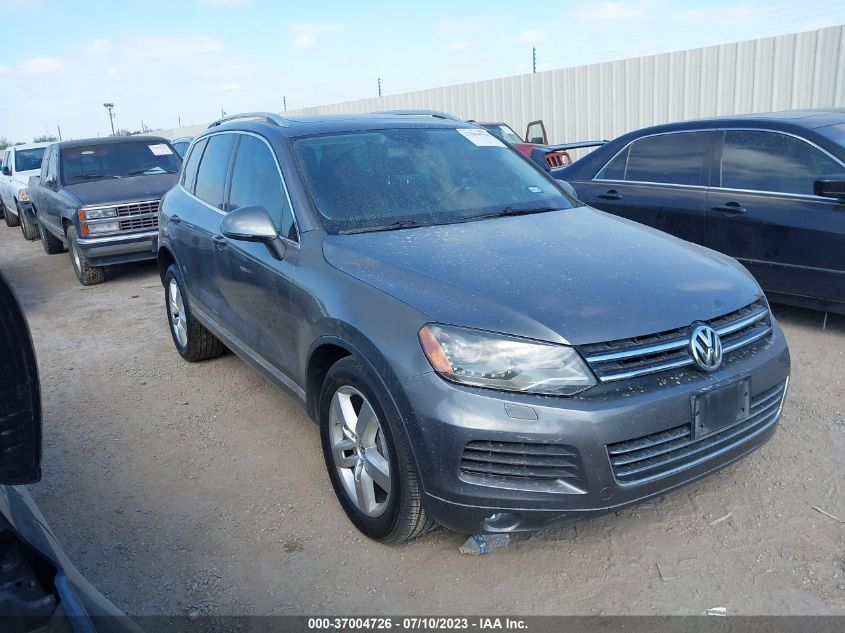 2013 VOLKSWAGEN TOUAREG LUX - WVGEF9BP0DD001260