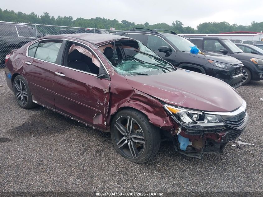 2016 HONDA ACCORD SEDAN SPORT - 1HGCR2F54GA040217