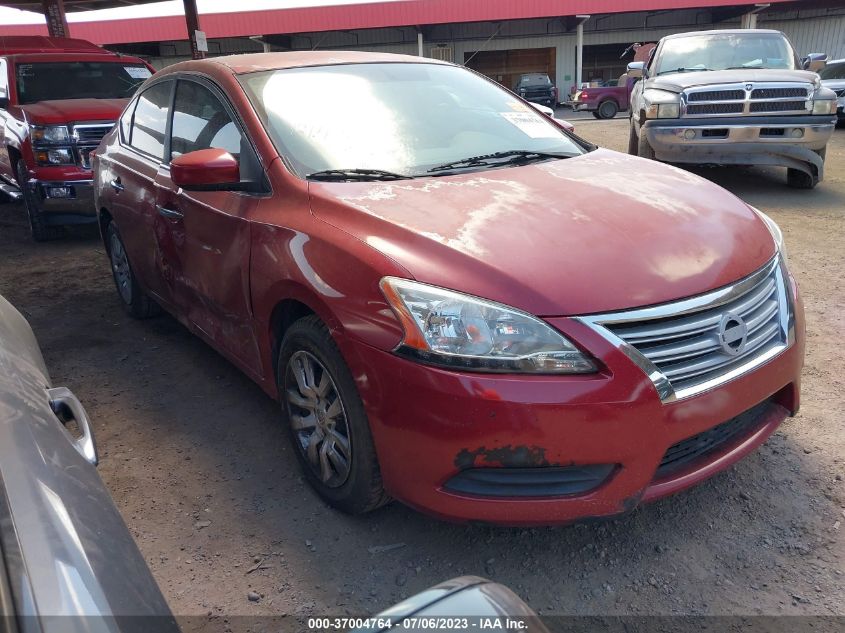 2014 NISSAN SENTRA S/SV/SR/SL - 3N1AB7AP8EY255630