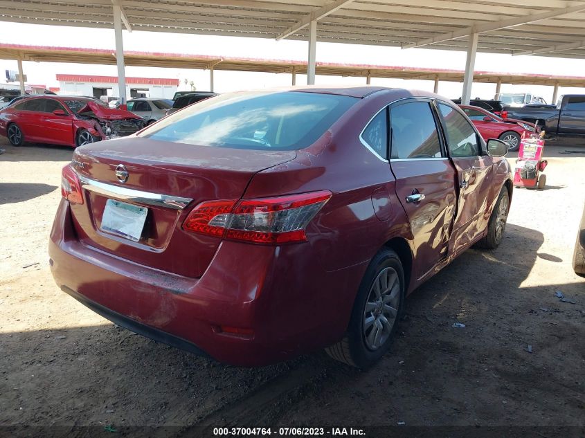 2014 NISSAN SENTRA S/SV/SR/SL - 3N1AB7AP8EY255630