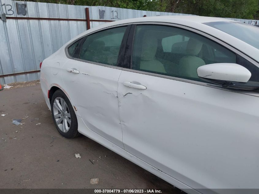 2015 CHRYSLER 200 LIMITED - 1C3CCCABXFN608095