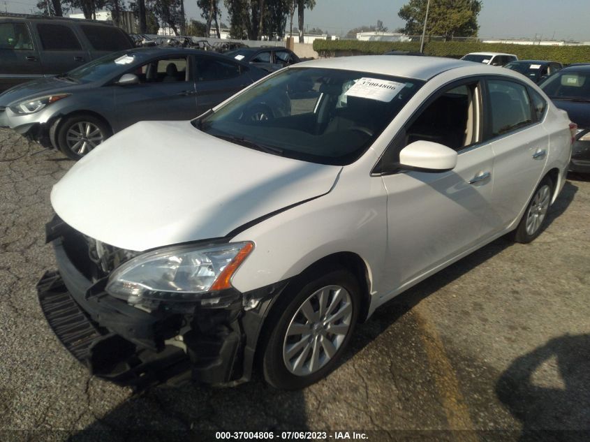 2013 NISSAN SENTRA S - 3N1AB7AP5DL789230